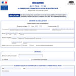 Déclaration de perte ou vol d'une carte grise (originale)